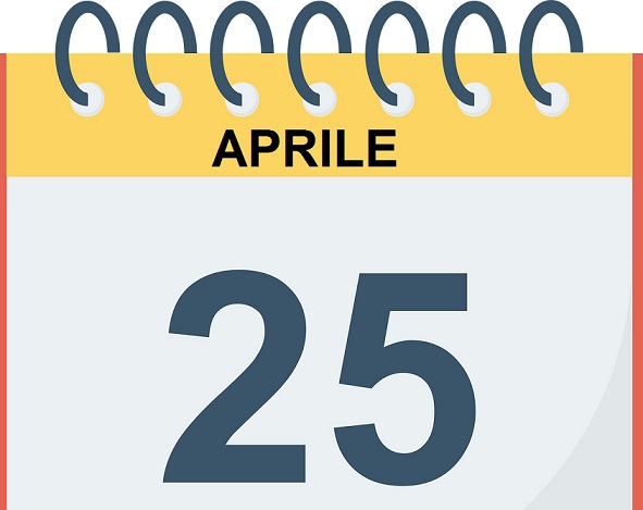 Quel giorno d’aprile…il 25