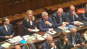 governo Meloni, Giorgia Meloni con i suoi ministri alla Camera