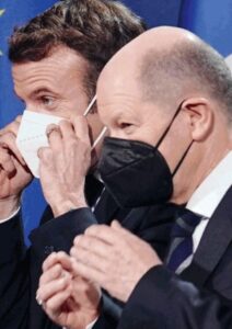Auto Elettrica, Emmanuel Macron e Olaf Scholz