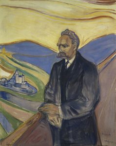 Friedrich Nietzsche, dipinto di Edward Munch, Wikimedia Commons